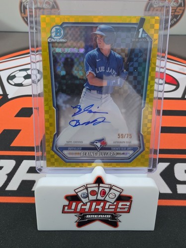 2026 1st bowman - chrome, blaine