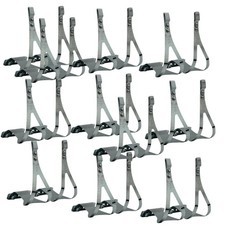 TOE CLIPS ALE RAPID CHROME