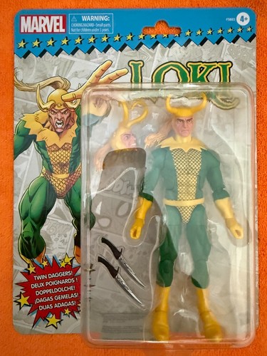 Marvel legends loki retro - legends,