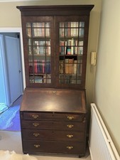 Early georgian bureau bookcase - early,