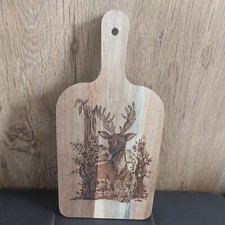 small  Serving Board Acacia Wooden Board Cheese Platter  Paddle hand made 