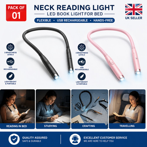Neck reading light led - light,