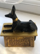 Vintage Egyptian God Anubis Shrine