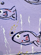 Hand Painted Abstract Canvas