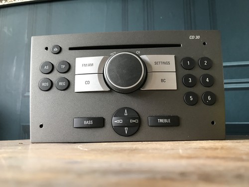 Vauxhall cd30 radio player - vauxhall,