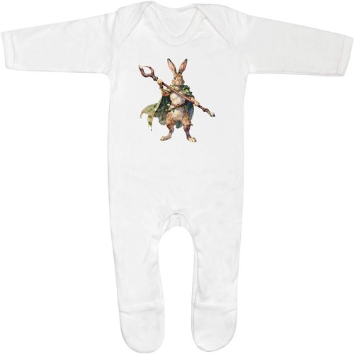 Druid rabbit baby romper - baby,