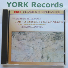 VAUGHAN WILLIAMS - Job - A Masque For Dancing HANDLEY London PO - Ex Con CD CFP