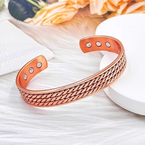 Magnetic pure copper - copper, bracelet