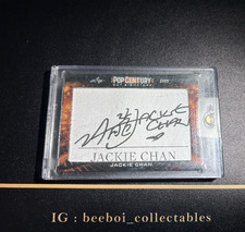 Jackie Chan On-Card Cut Auto