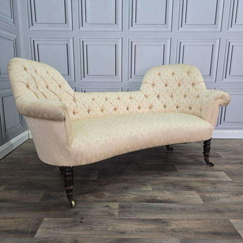 Antique victorian double sofa - double,