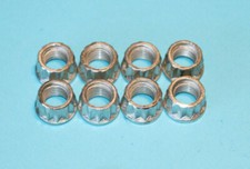 TRIUMPH UNIT 350 500 650 3/8" UNF 12 POINT CYLINDER BASE NUT SET 1968-72 21-0692