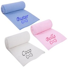 Personalised Blanket Pet Name