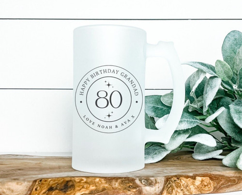 Personalised 80th birthday - 80th,