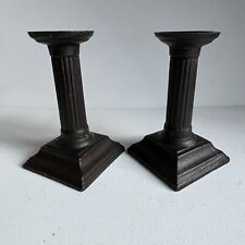 Pair Vintage Cast Iron
