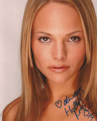 Holly mcguire signed 10x8 - mcguire,