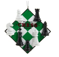 4" Kurt Adler Chess Board Game