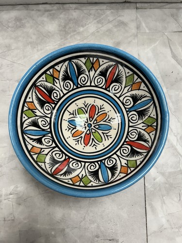 Hand painted moroccan ceramic - painted,