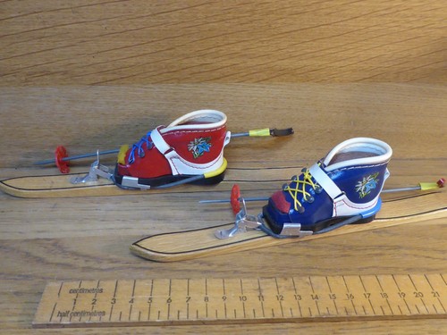 Vintage retro ski souvenirs - vintage,