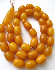 Amber rosary islamic prayer - amber, 35