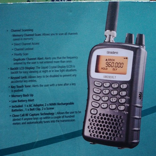 Uniden bearcat ubc92xlt - uniden,