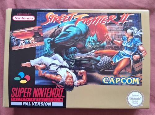Street fighter snes super - street, ii