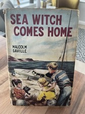 Sea Witch Comes Home - Malcolm Saville - The Childrens Book Club 1960