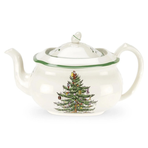 Spode christmas tree - christmas, teapot