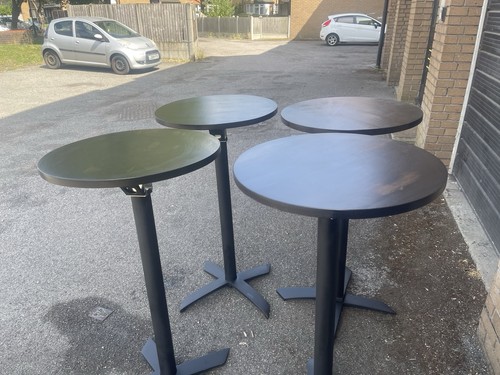 Round foldable bar table - bar,