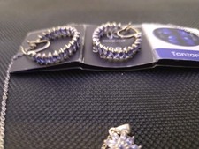 Tanzanite Diamond Earings and