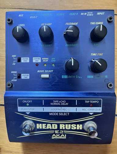 Akai headrush digital - headrush, tape