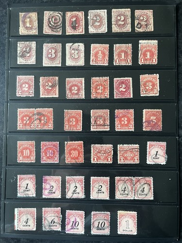 Usa postage due - usa, collection