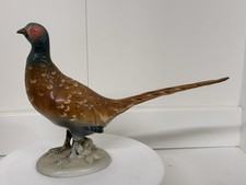 Royal Dux Porcelain Large Pheasant Bird Figure.