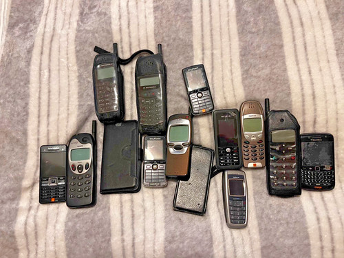 Assorted vintage mobile - vintage,