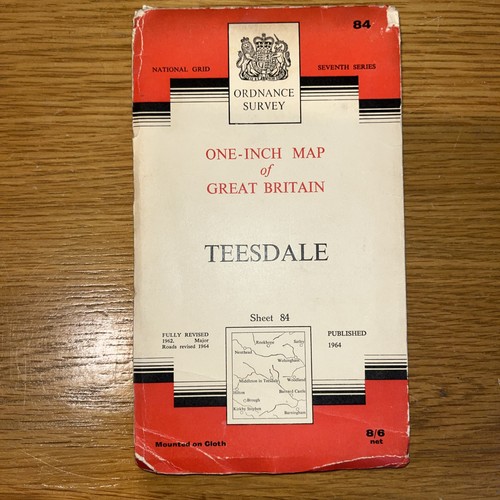 Vintage ordnance survey one - ordnance,