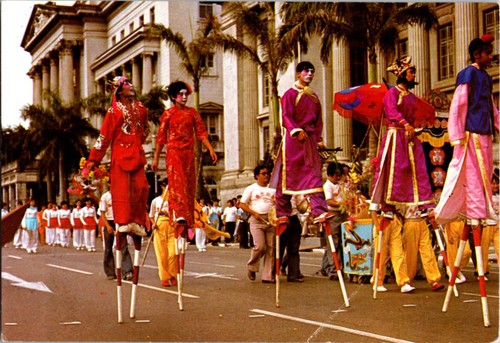 Singapore postcard - singapore,