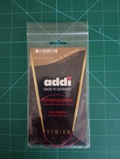 Addi Circular Metal Lace Knitting Needles
