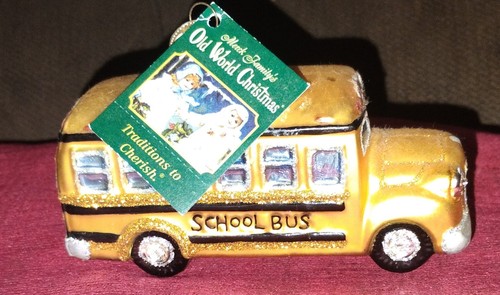 Old world christmas - world, school