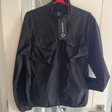100% Genuine MA.strum Tundra Bomber MAS1629 Black Jacket, Rrp £260, Size -small