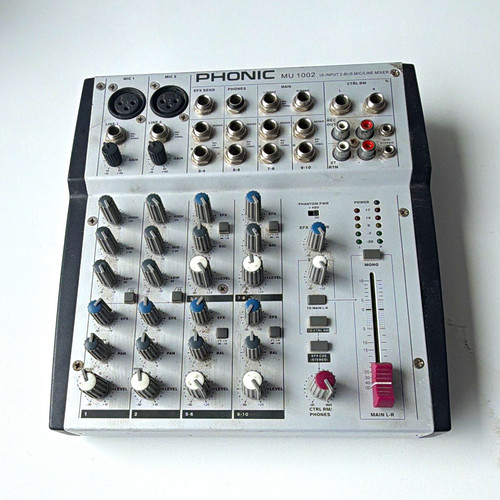 Phonic mu1002 channel bus - phonic, 2