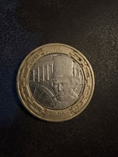 Abraham Lincoln £2.00 Coin With Minting Error