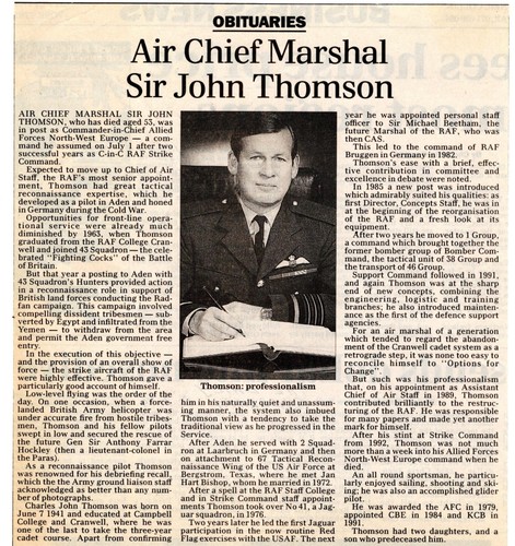 Cold war raf air chief - war, marshal