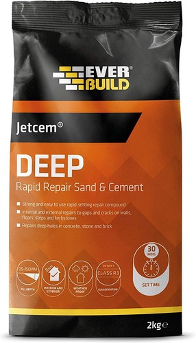 Everbuild sand cement - everbuild, 2kg