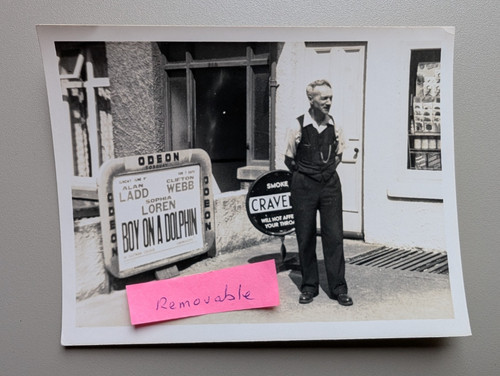 Old photo man - old, shop
