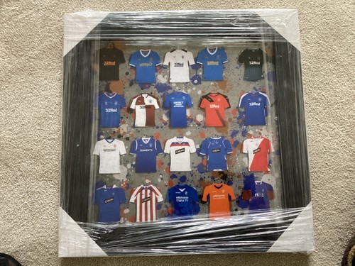 Rangers painted shirts in - fc,