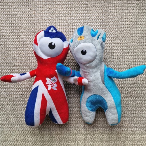 Wenlock mandeville plush - wenlock,