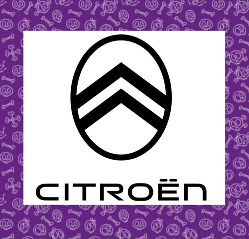 Citroen logo silhouette vinyl - logo,,