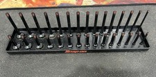 Snap On 3/8 Socket Post Organiser Black KA38METBK