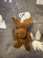 Vintage Ikea Small Brown Moose