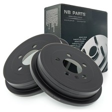 2x Rear Brake Drum for Audi A2