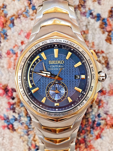 Seiko coutura 8b63 0ak0 world - coutura, 8b63-0ak0